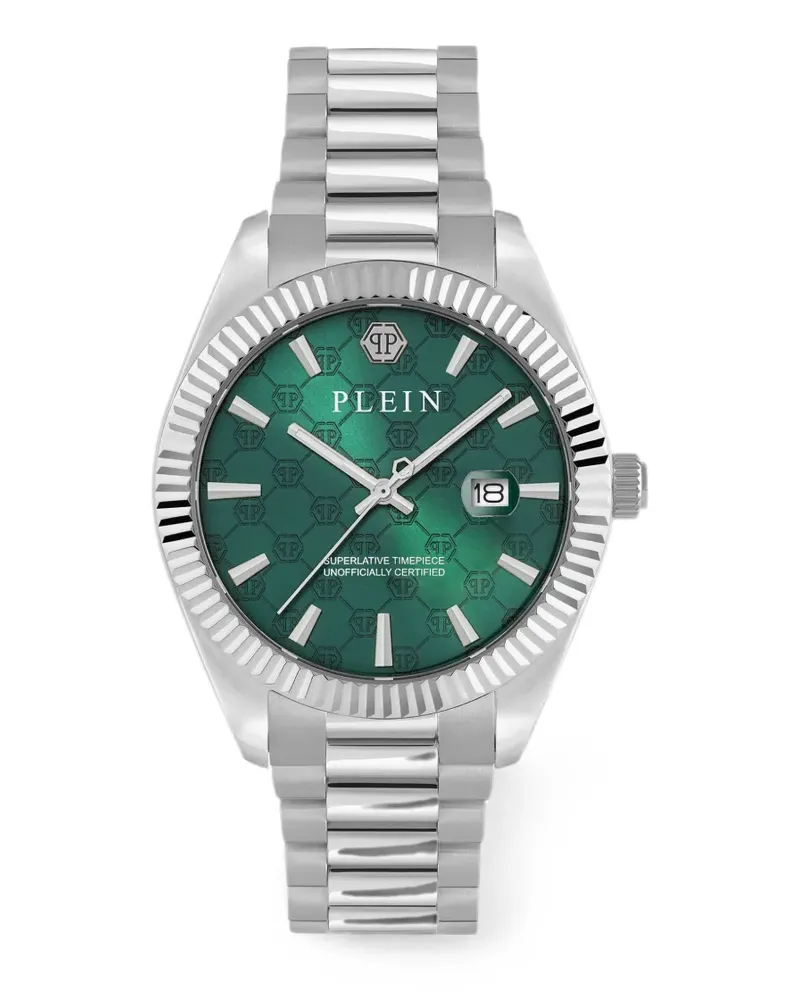 Philipp Plein Date Superlative Armbanduhr 40mm - Grün Grün