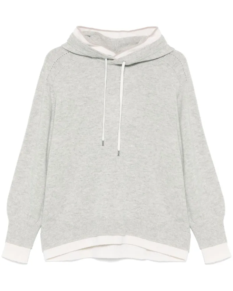 MAX&MOI Pano Hoodie - Grau Grau