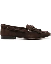 Ralph Lauren Loafer aus Wildleder mit Quasten Braun