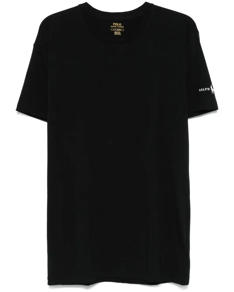 Ralph Lauren Set aus drei T-Shirts mit Logo-Print - Schwarz Schwarz