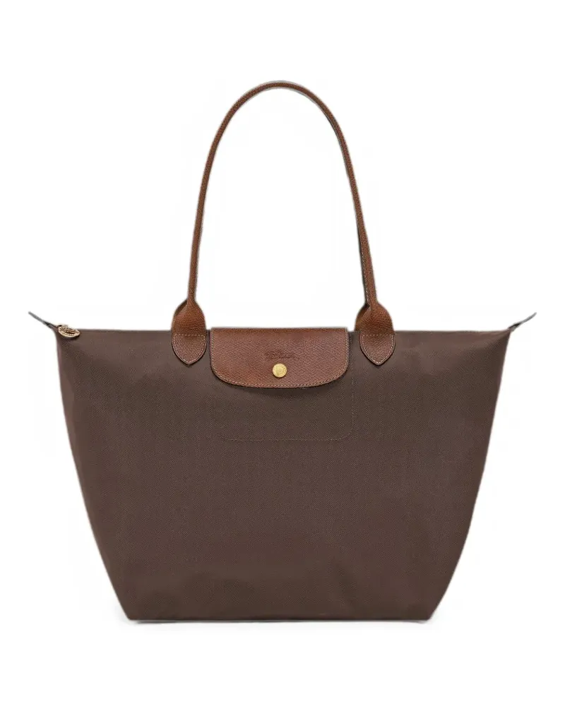 Longchamp Große Le Pliage Schultertasche - Braun Braun