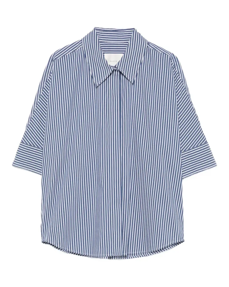 XACUS striped shirt - Blau Blau