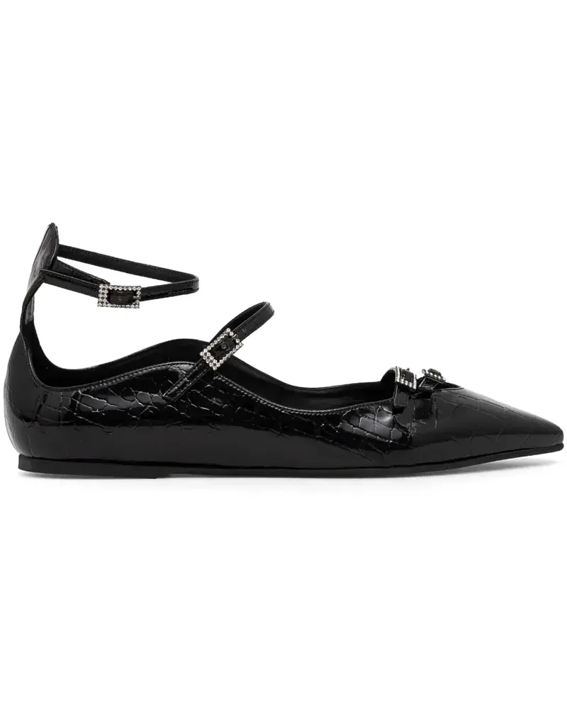 Le Silla Morgana Ballerinas - Schwarz Schwarz