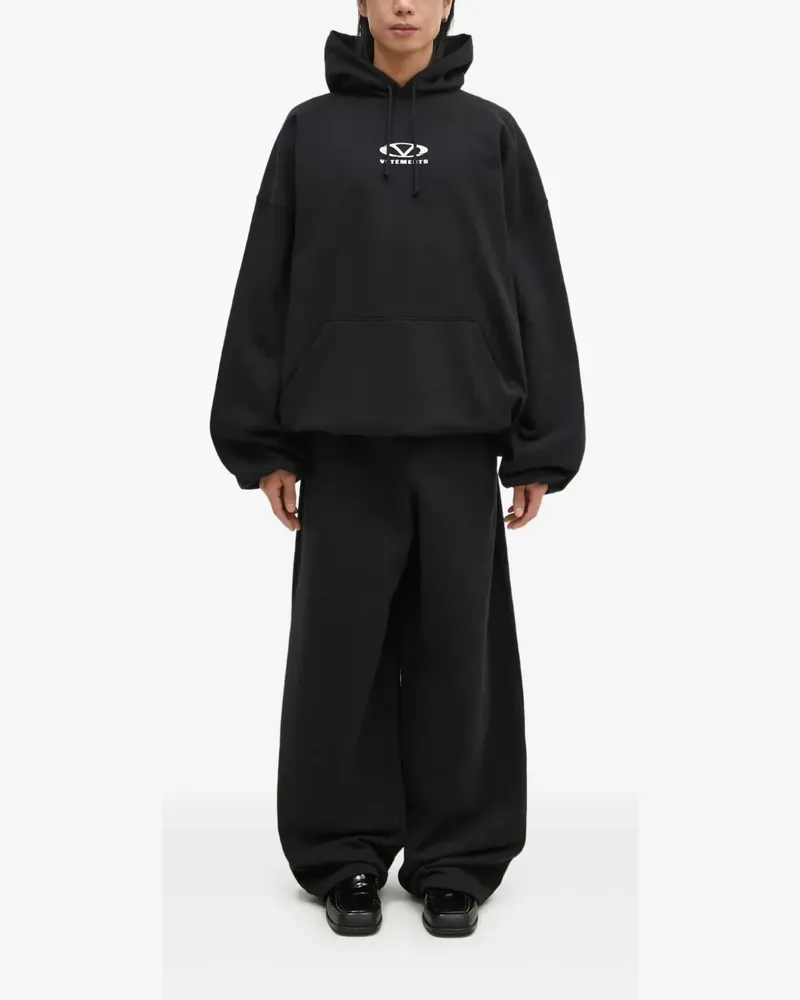 VETEMENTS Jogginghose mit Stretchbund - Schwarz Schwarz