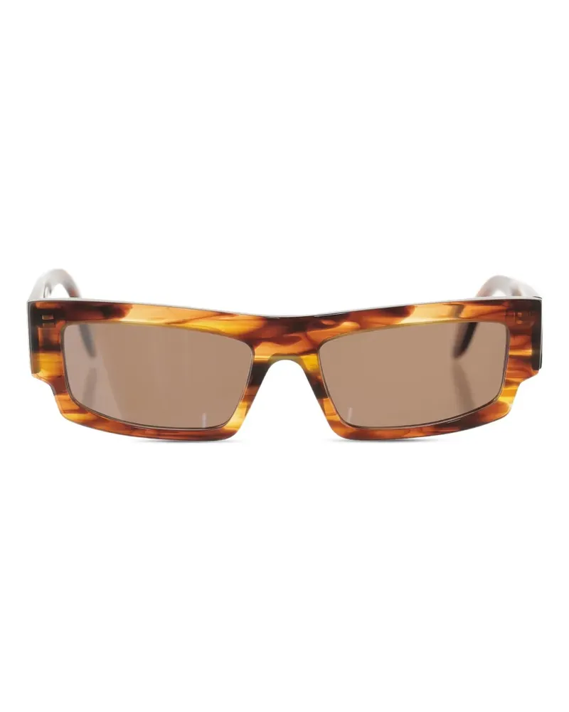 Pinko Sonnenbrille mit eckigem Gestell - Braun Braun