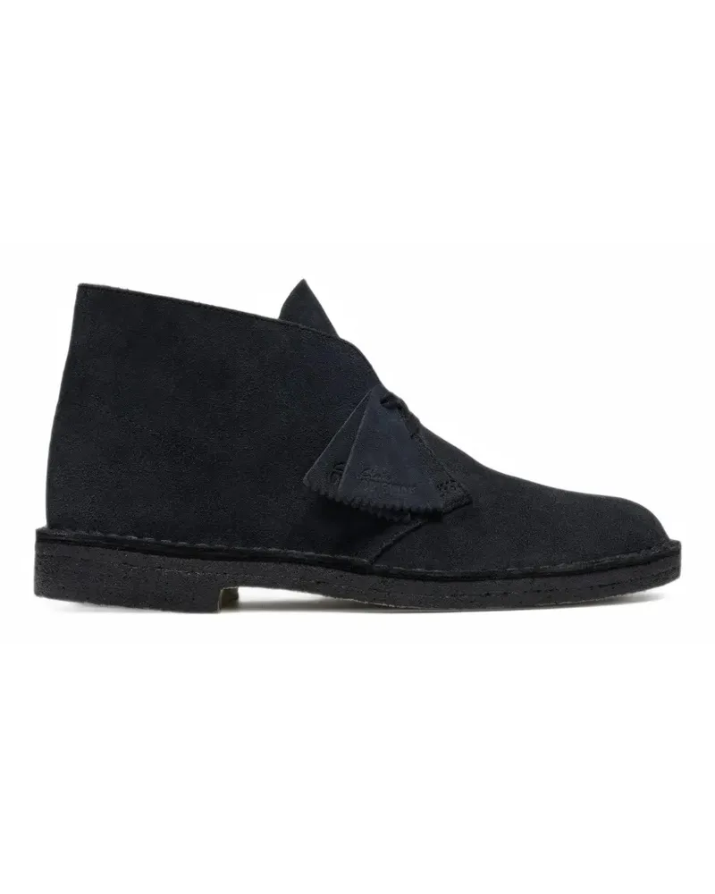 Clarks logo-tag desert boots - Blau Blau