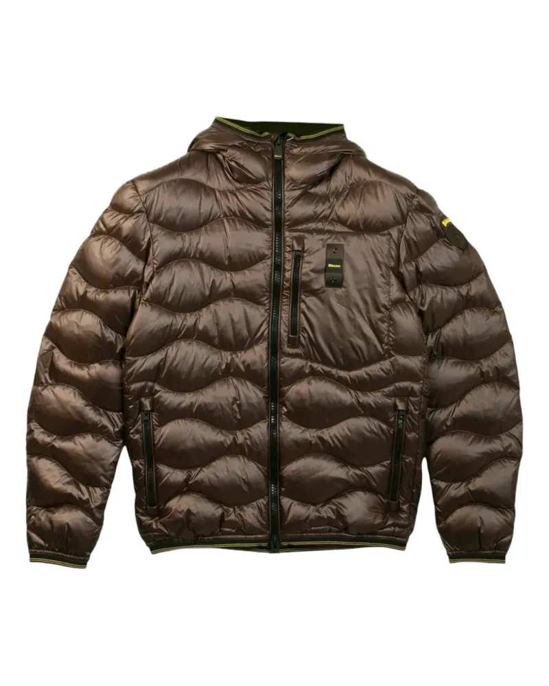 Blauer Wave quilted jacket - Braun Braun