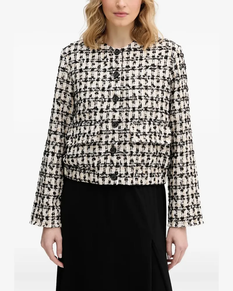 JOOP! Jenifer patterned jacket - Schwarz Schwarz