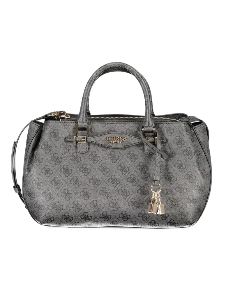 Guess Noelle monogram-print tote bag - Grau Grau