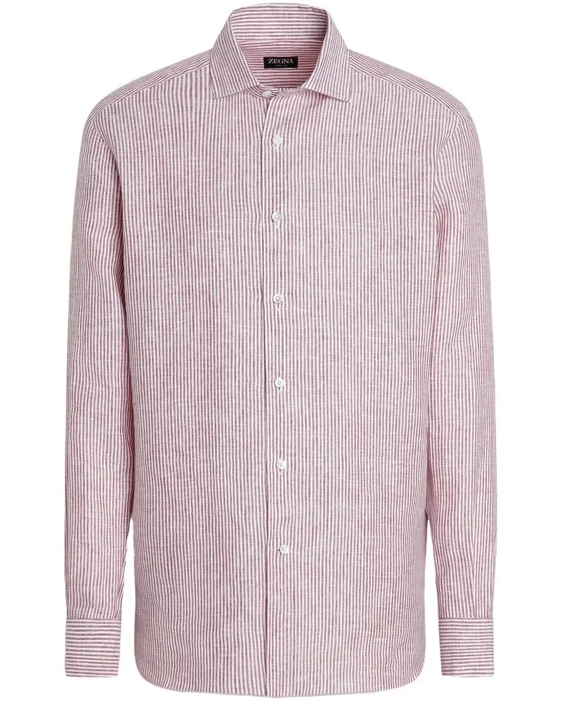 Ermenegildo Zegna Oasi Hemd - Rot Rot