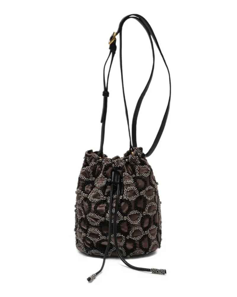 Maliparmi bead-embellished mini bag - Grau Grau