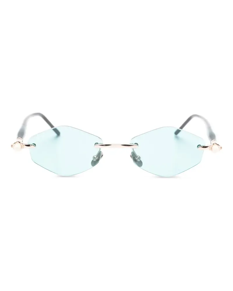 KUBORAUM Maske P60 rimless sunglasses - Grün Grün