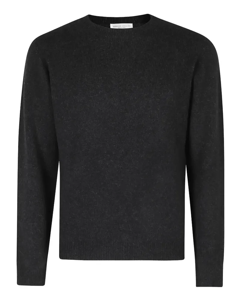 Roberto Collina Pullover mit Rundhalsausschnitt - Schwarz Schwarz