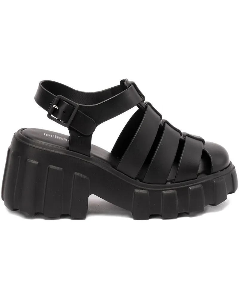 Melissa Sandalen mit Schnallen - Schwarz Schwarz