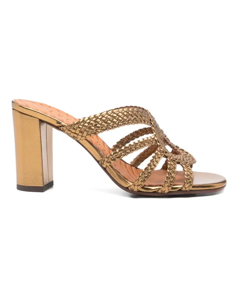 Chie Mihara Sandalen mit gewebtem Riemen - Gold Gold