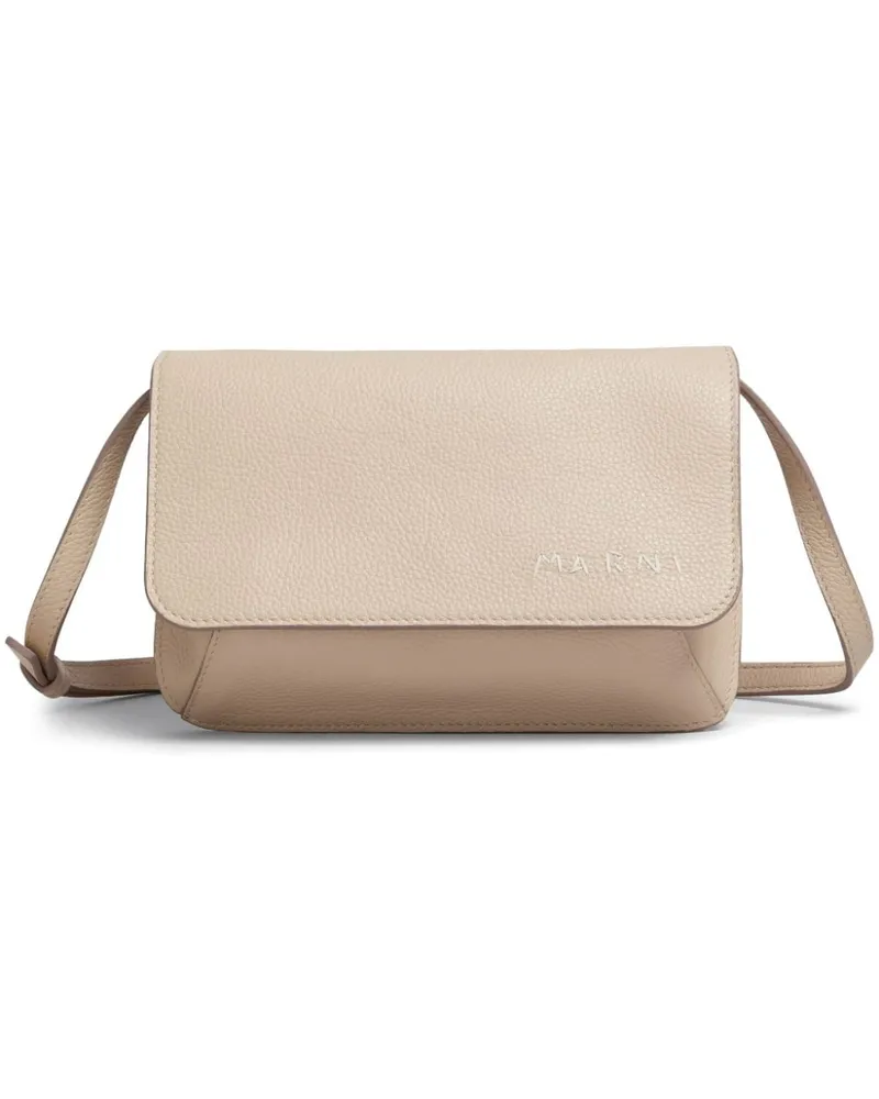 Marni Rechteckige Mini-Tasche - Nude Nude