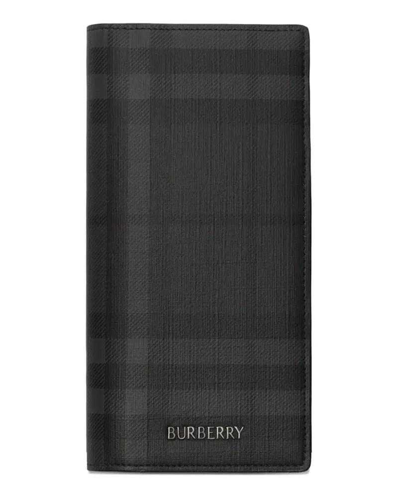 Burberry City Check continental wallet - Grau Grau