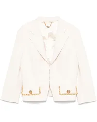 Elisabetta Franchi Daily Jacke Weiß