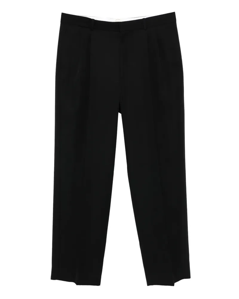 The Row Zev Hose mit Falten - Schwarz Schwarz