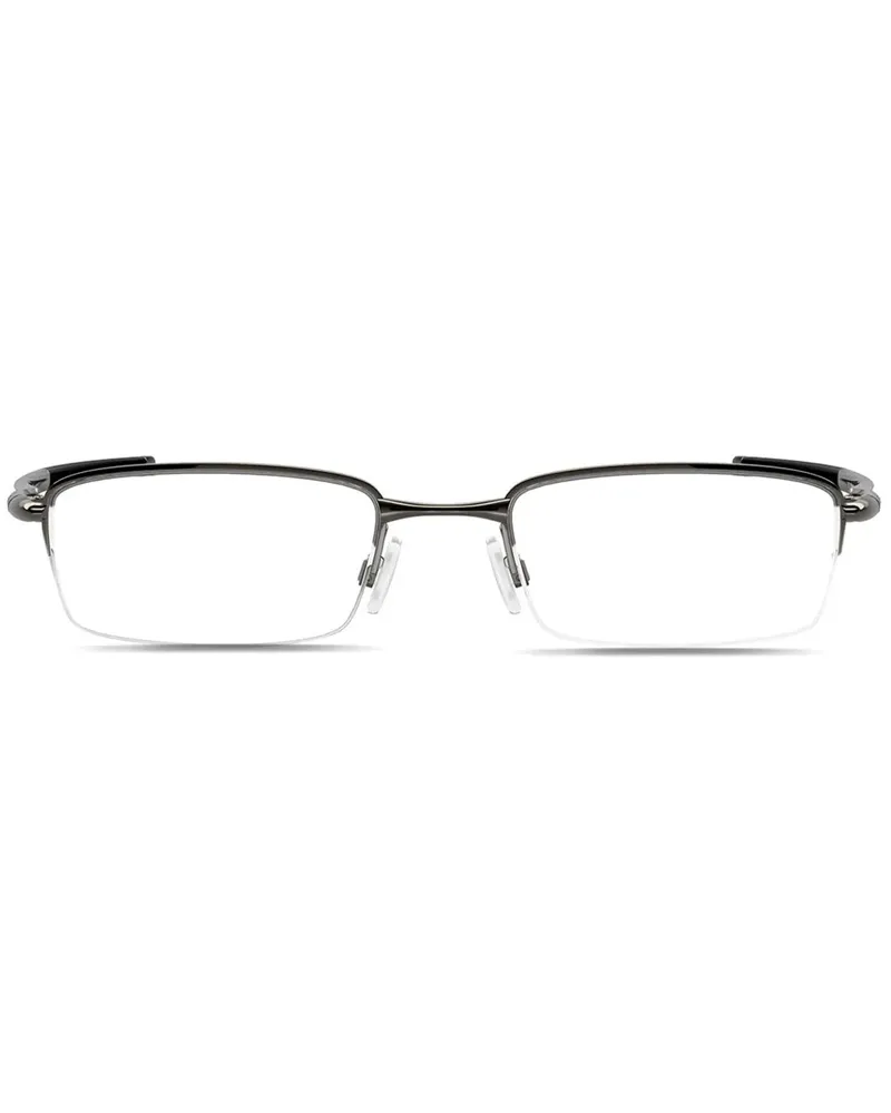 Oakley Brille mit eckigem Gestell - Grau Grau