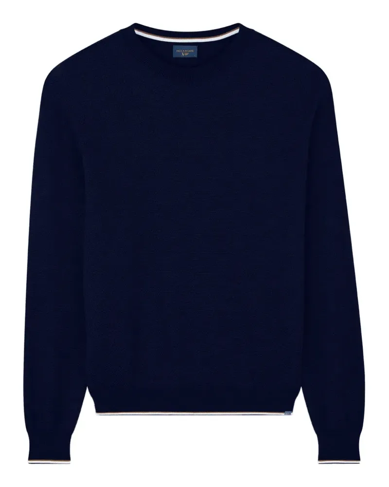 Paul & Shark Pullover mit Rundhalsausschnitt - Blau Blau