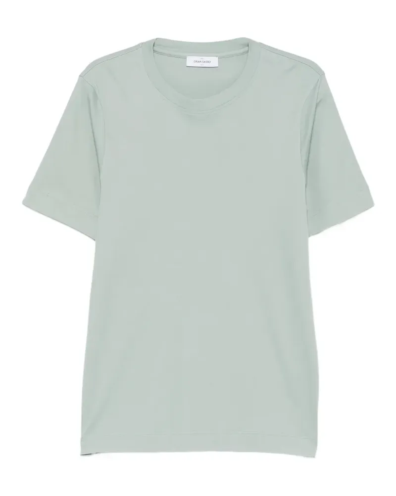 Gran Sasso T-Shirt mit rundem Ausschnitt - Grün Grün