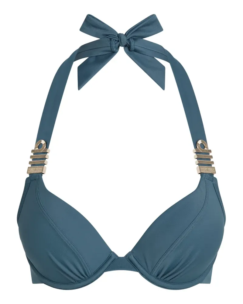Marlies Dekkers Wattiertes Bikinioberteil - Blau Blau