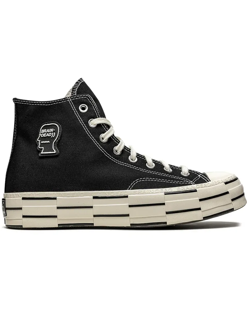 Converse x Brain Dead Chuck 70 High-Top-Sneakers - Schwarz Schwarz