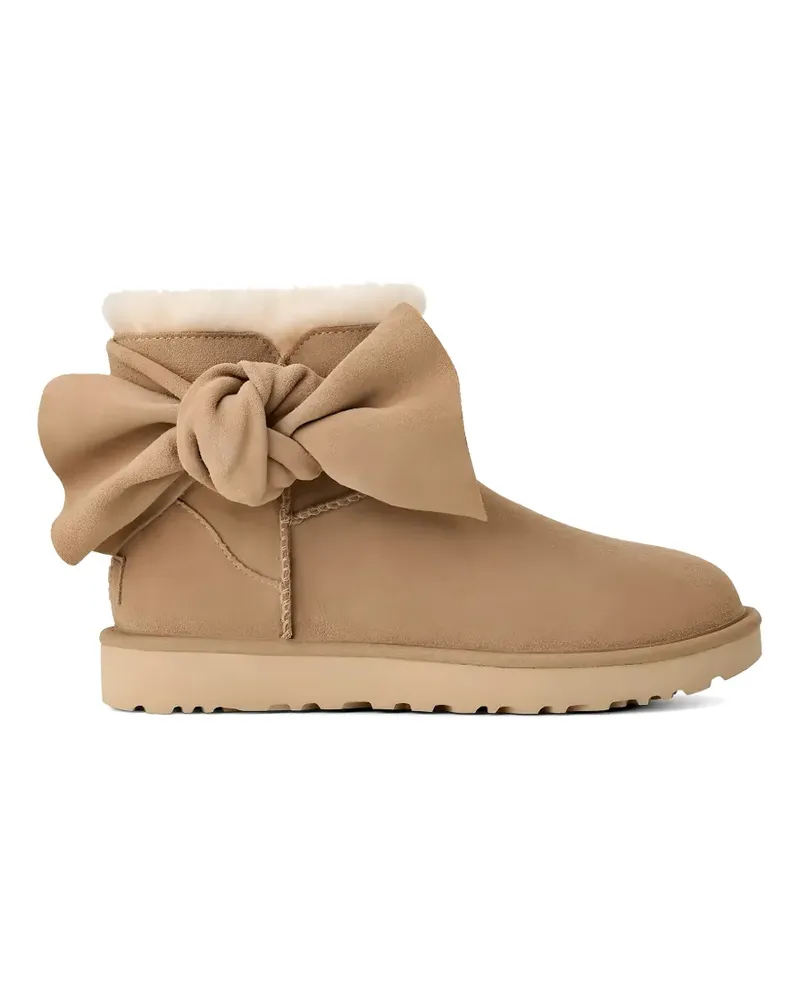 UGG Classic mini bow boots - Nude Nude