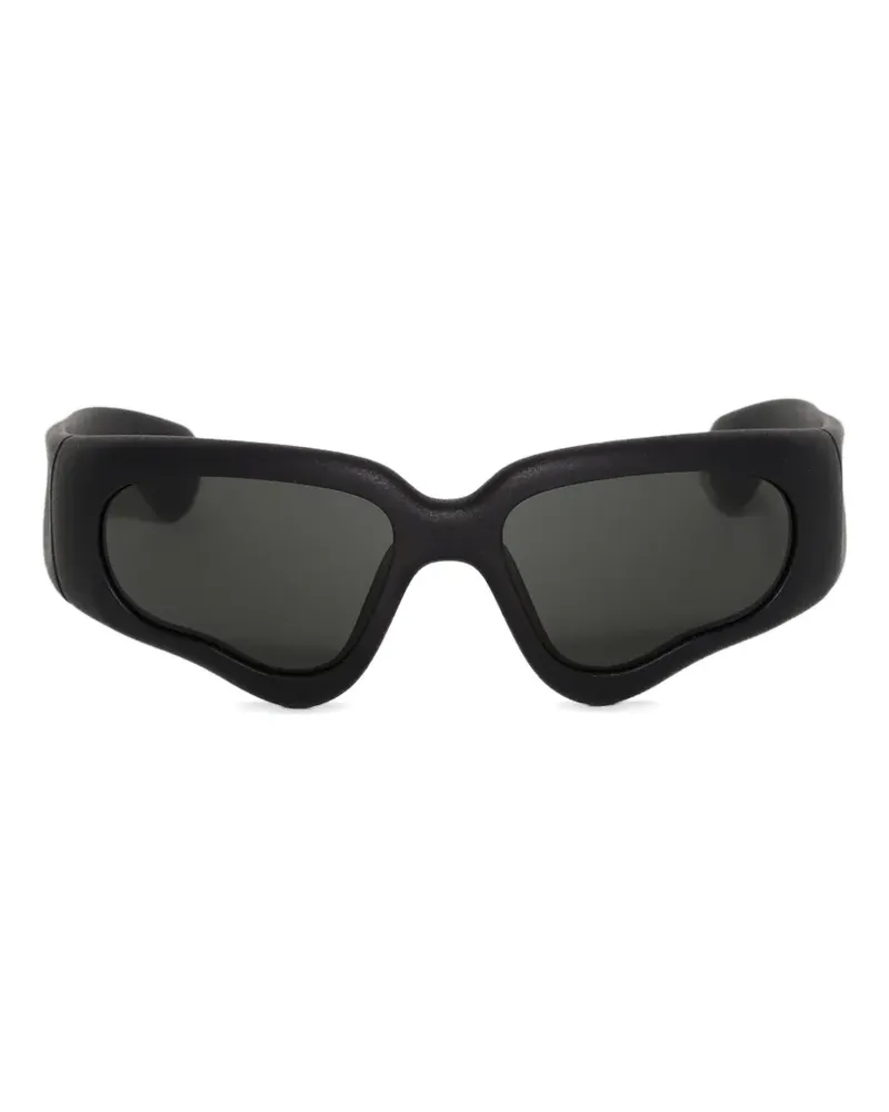 Mykita irregular-frame sunglasses - Schwarz Schwarz