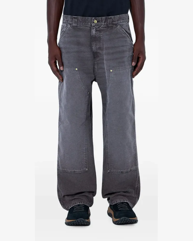 Carhartt WIP reinforced-panel utility trousers - Grau Grau