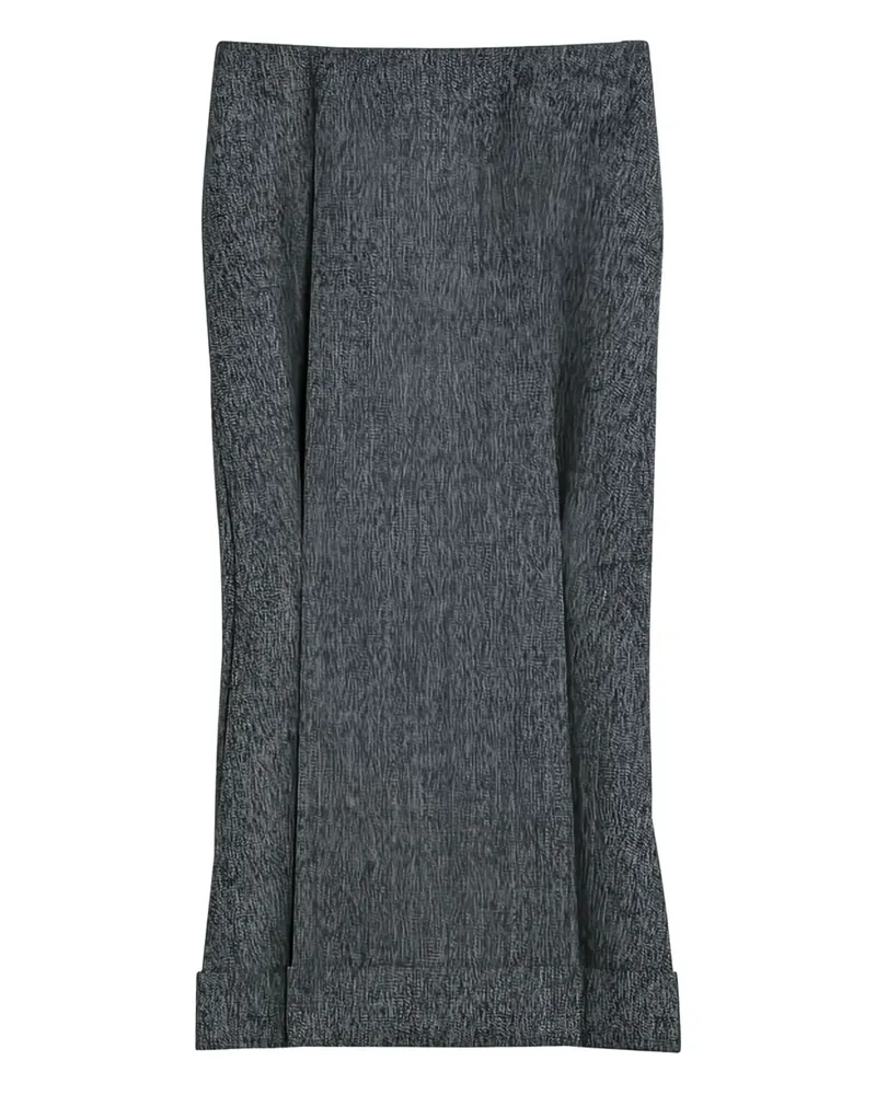 Prada Klassischer Midirock - Blau Blau