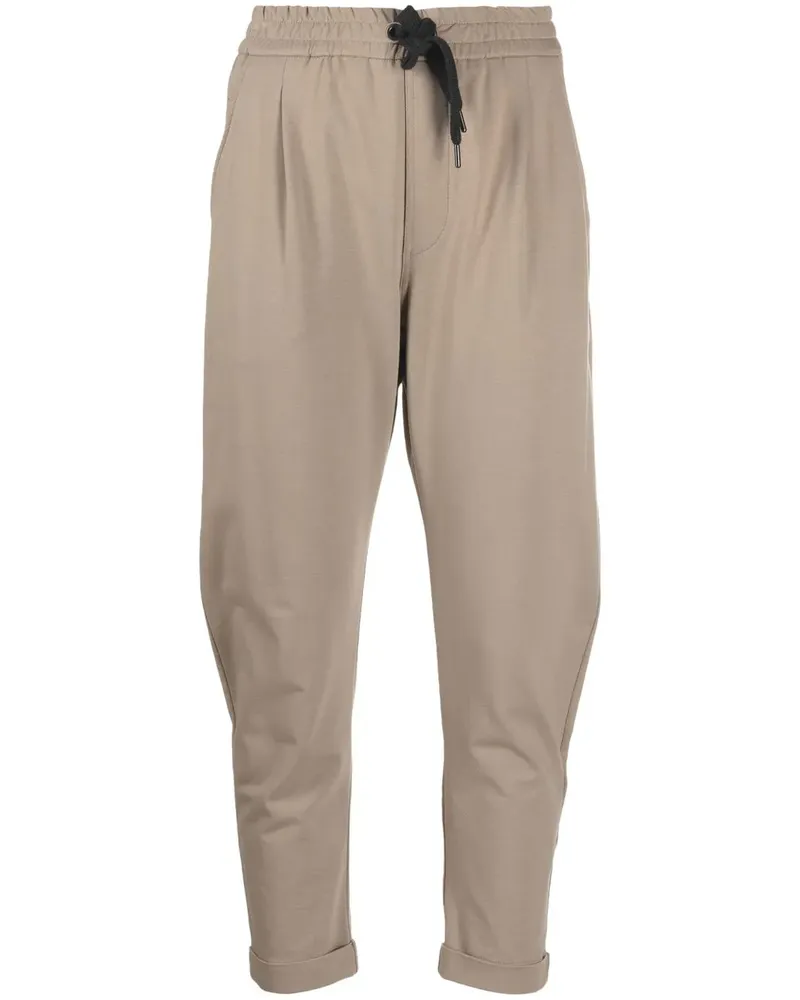 Brunello Cucinelli Tapered-Jogginghose - Nude Nude