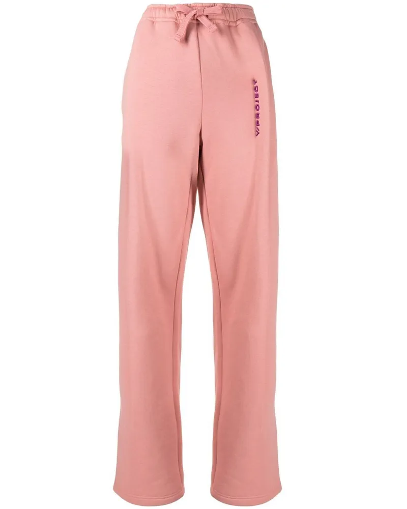 Y/PROJECT Oversized-Jogginghose mit Logo Rosa