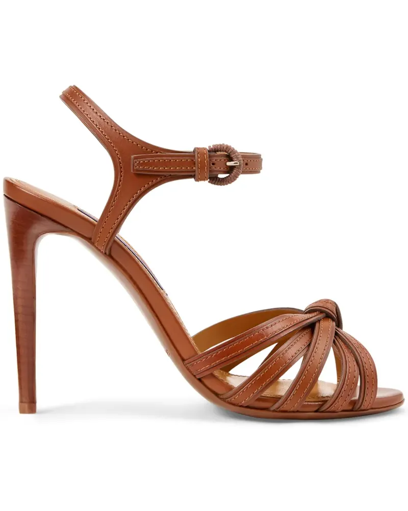 Ralph Lauren Kieran Sandalen 100mm - Braun Braun