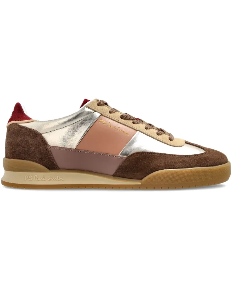 Paul Smith Dover Sneakers mit Metallic-Einsatz - Braun Braun