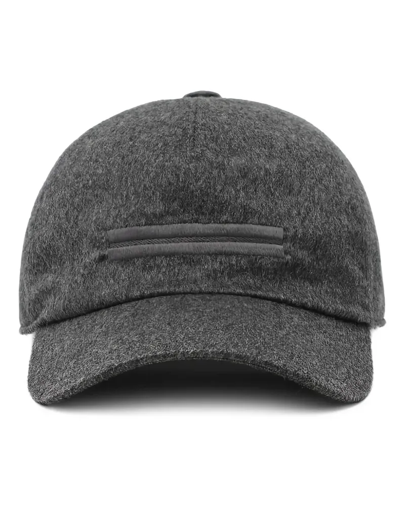 Ermenegildo Zegna Gebogene Oasi Baseballkappe - Grau Grau