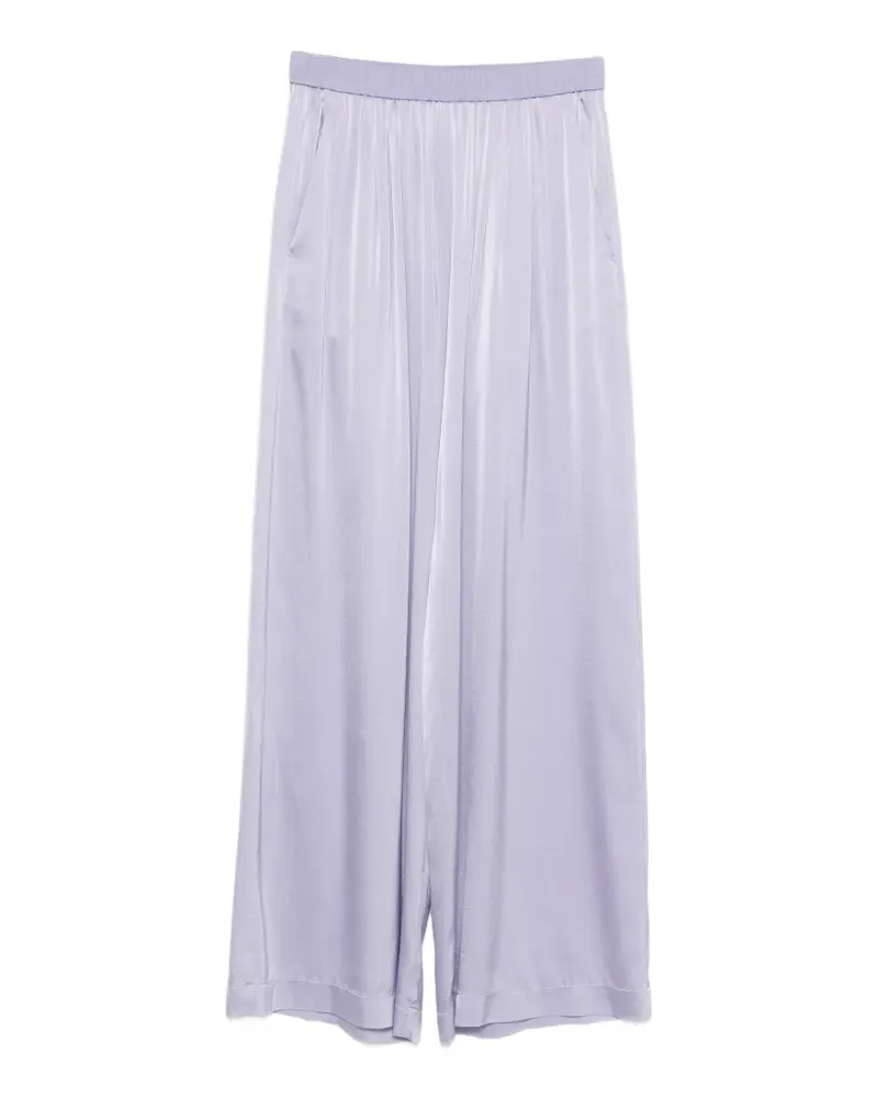 forte_forte Hose mit elastischem Bund - Violett Violett