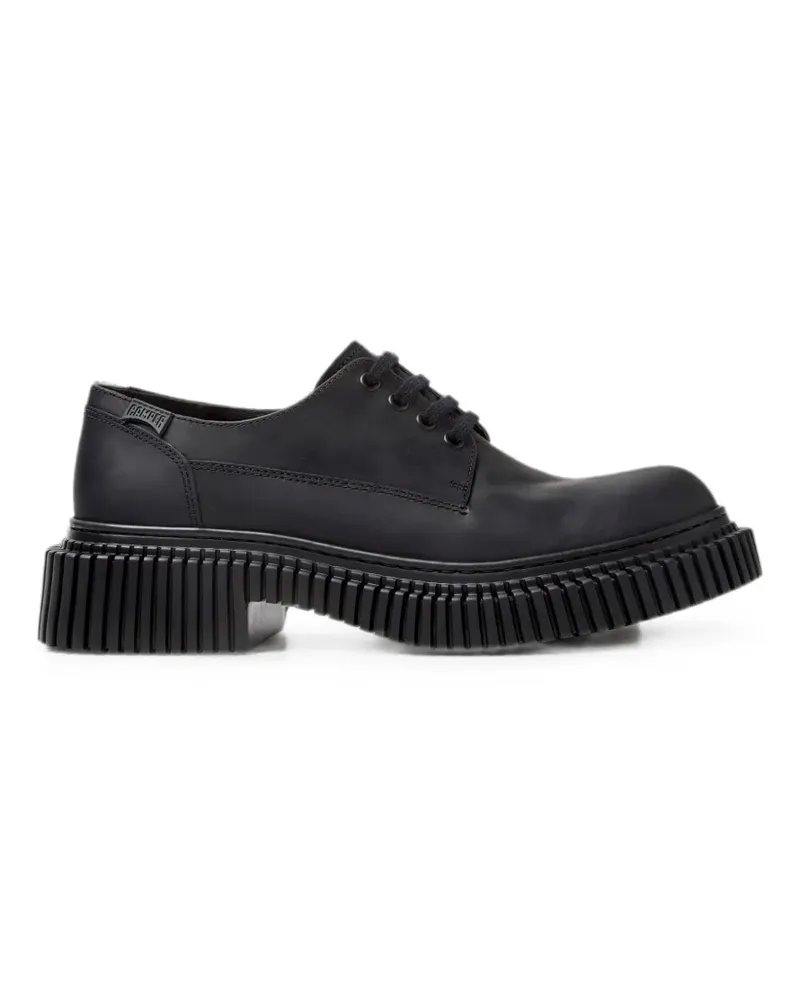 Camper Pix Berlin lace-up loafers - Schwarz Schwarz