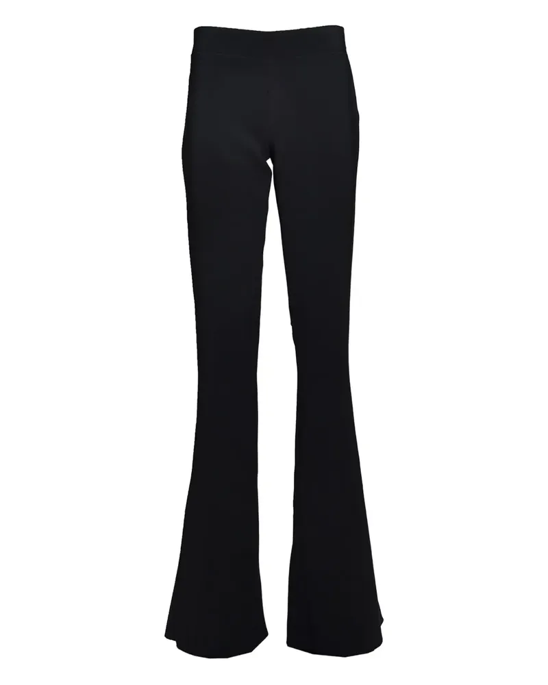 Dsquared2 Ausgestellte Hose - Schwarz Schwarz