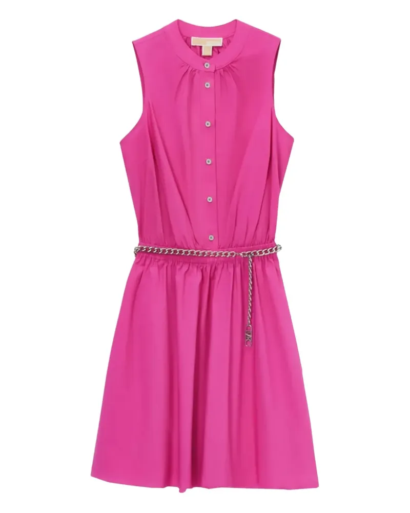 Michael Kors Kleid mit Gürtel - Rosa Rosa