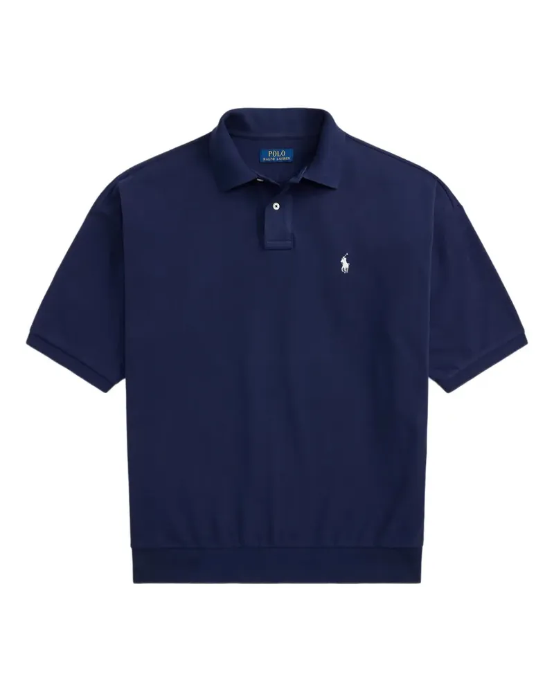 Ralph Lauren Besticktes Poloshirt - Blau Blau