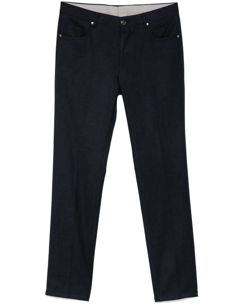 Corneliani Hose mit geradem Bein - Blau Blau