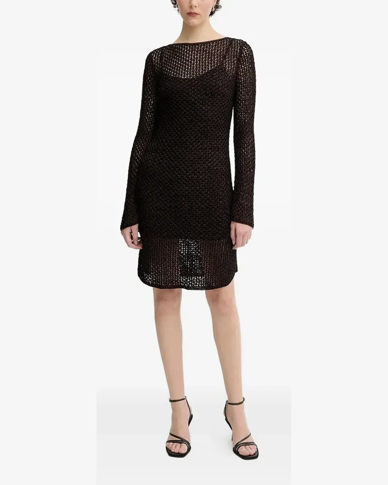 Rag & Bone Gestricktes Ellie Minikleid - Braun Braun