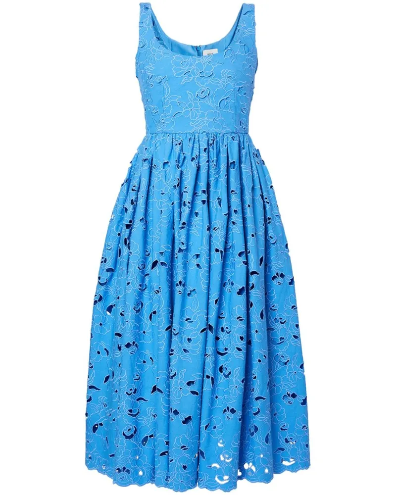 Erdem Midikleid mit Cut-Out - Blau Blau
