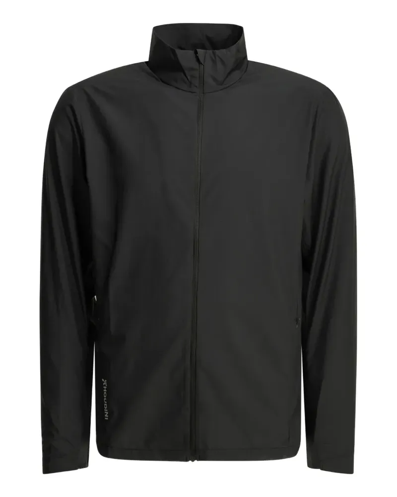 Houdini zip-up high-neck jacket - Schwarz Schwarz