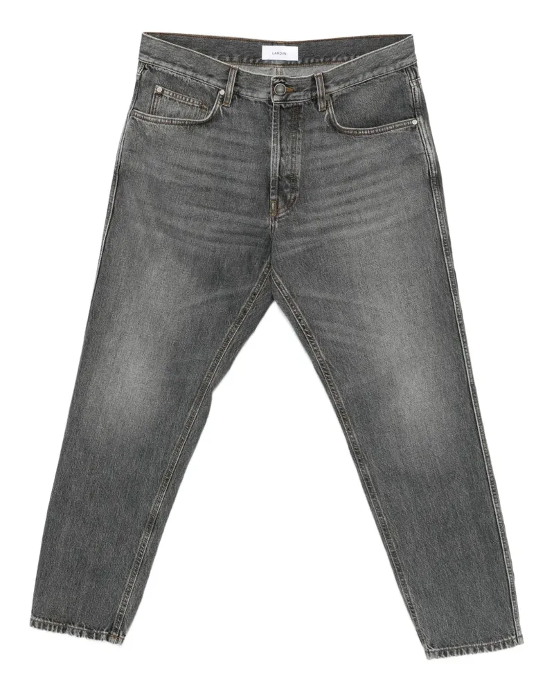 LARDINI Jeans mit Tragefalten - Grau Grau