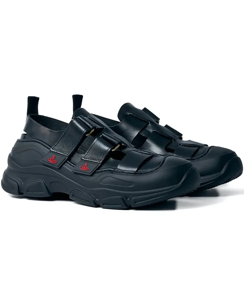 Vivienne Westwood Sneakers mit Cut-Outs - Schwarz Schwarz