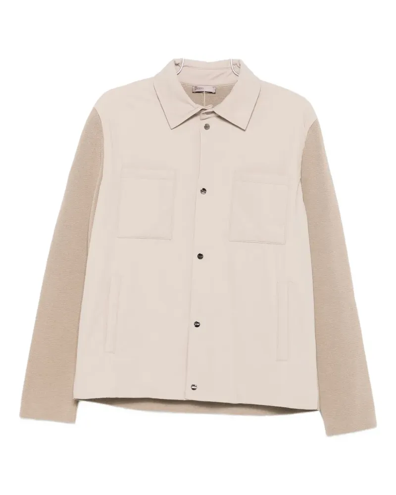 Herno pocket panelled jacket - Nude Nude