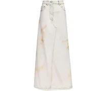 Rock mit Logo-Patch - Blau